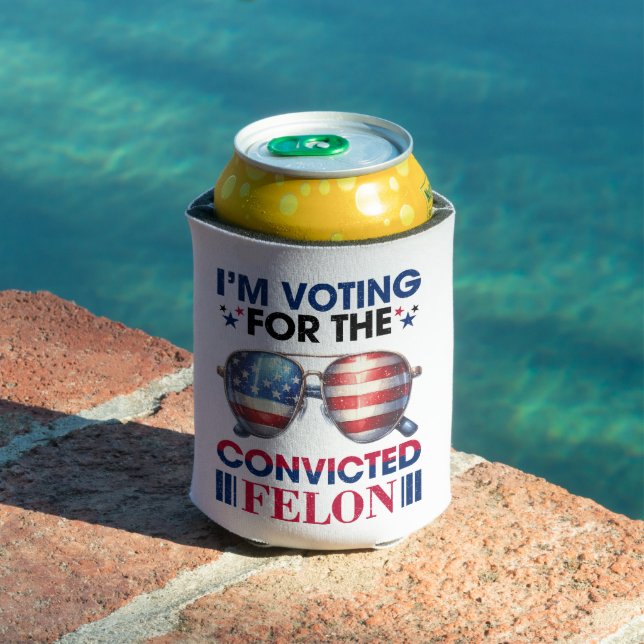 Voting For Convicted Felon Trump President Can Cooler (In Situ Pool)