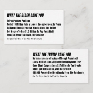 Voting Information Card