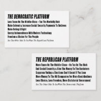 Voting Information Card