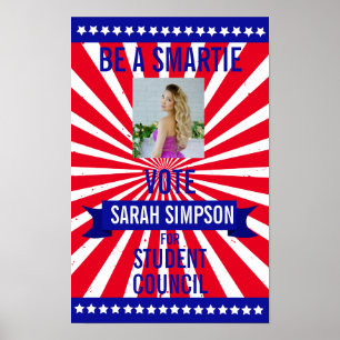 voting poster class president, student council 