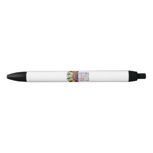 Voting Prevents Unwanted Presidencies Voting Desig Black Ink Pen