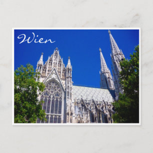 votiv vienna blue postcard