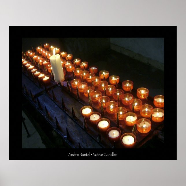 Votive Candles Poster (Front)