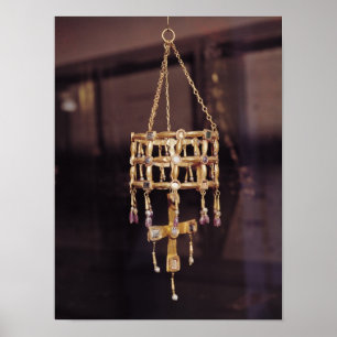 Votive crown of a Visigoth king Poster