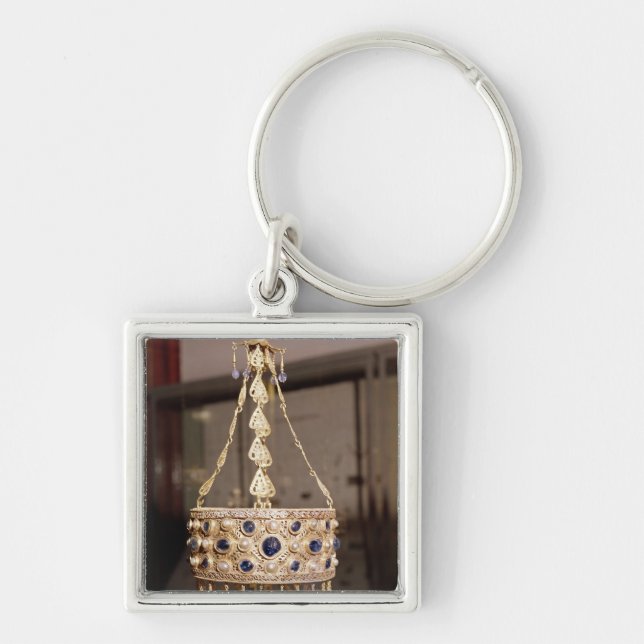 Votive crown of King Recesvinth Key Ring (Front)