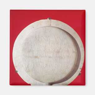 Votive shield in honour of Augustus Magnet