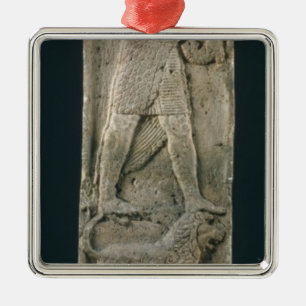 Votive stela metal ornament