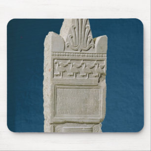 Votive stele with a triangular pediment mouse pad