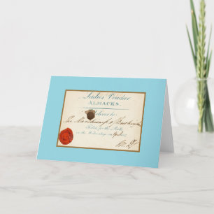 Voucher for Almack's Card