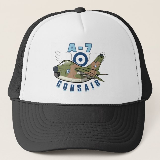 vought a-7 corsair trucker hat (Front)