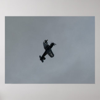 Vought F4U-5NL Corsair. Poster