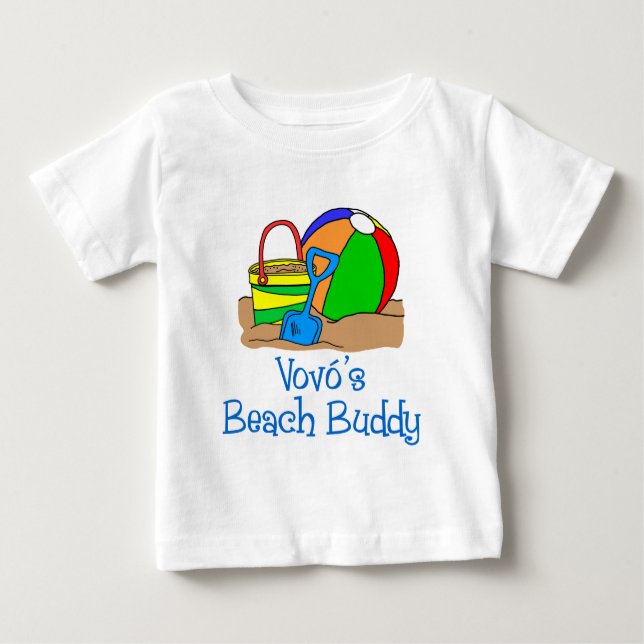 Vovo's Beach Buddy Baby T-Shirt (Front)