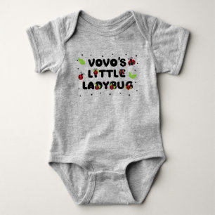 Vovo's Little Ladybug - Cute  Baby Bodysuit