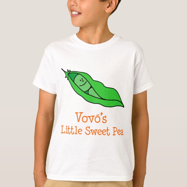 Vovo's Little Sweet Pea T-Shirt (Front)
