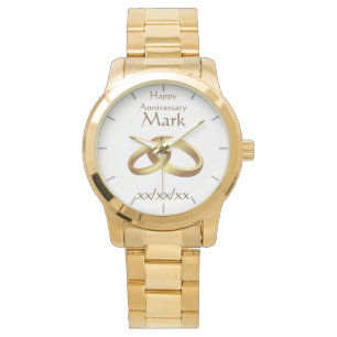 Vow Renewal Anniversary HUSBAND Watch Personalised