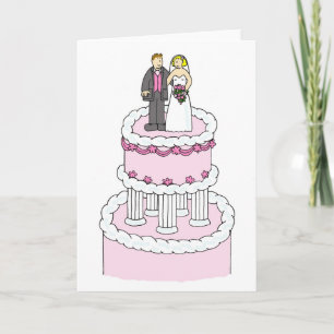 Vow Renewal Congratulations Cartoon Couple Card