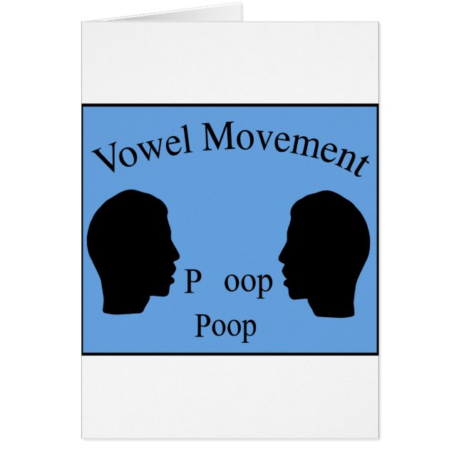 Vowel Movement - Blue (Front)