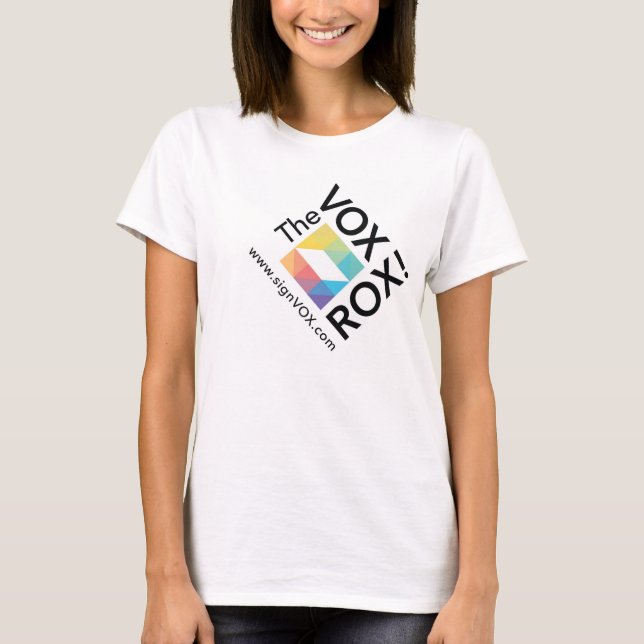 VOX ROX Tee - Hers (Front)