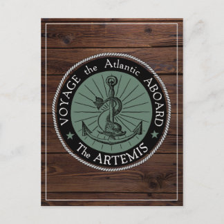 Voyage Aboard the Artemis Postcard