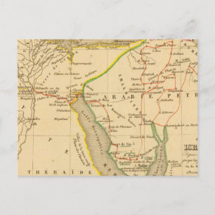 Voyage des Israelites depuis leur sortie d'Egypte Postcard