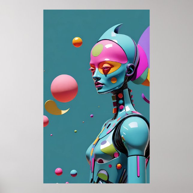 Voyage of the Mind in a Flicker of Fluorescent Poster (Front)