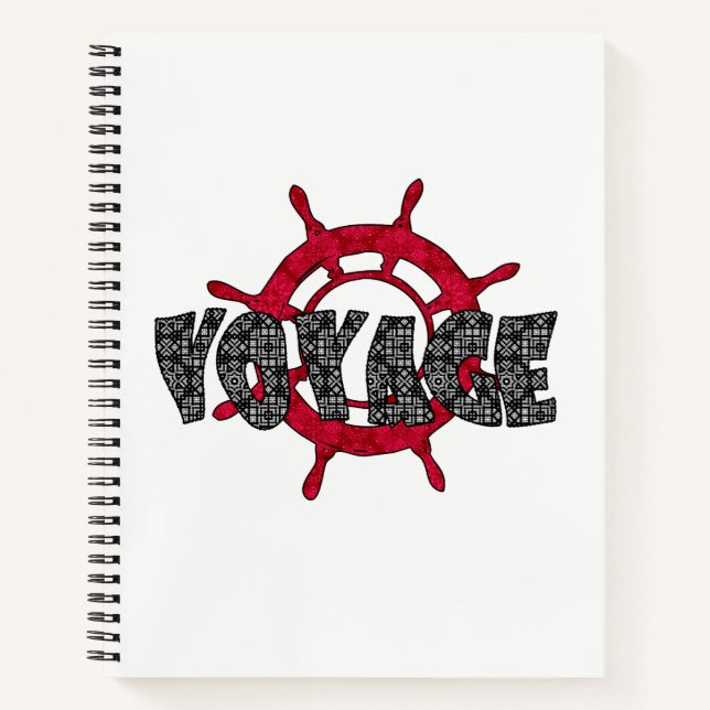 Voyage, sea notebook (Front)
