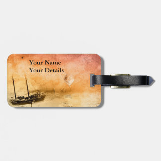 Voyage Steampunk Luggage Tag Personalised