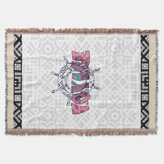 Voyage Throw Blanket (Front)