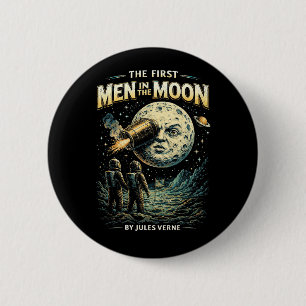 Voyage to the Moon 6 Cm Round Badge