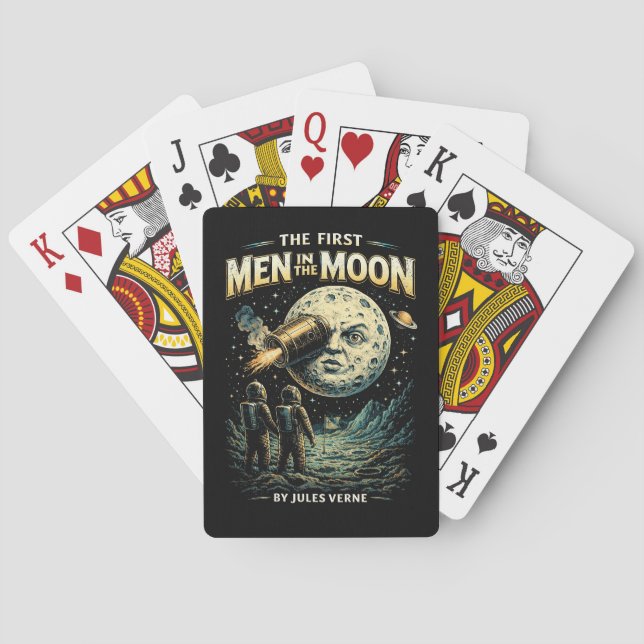 Voyage to the Moon Playing Cards (Back)