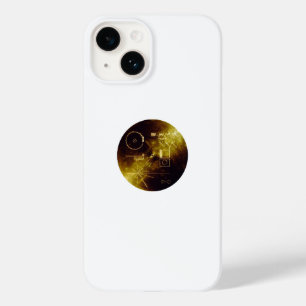 Voyager 1+2 Sounds of Earth Record Gold  Case-Mate iPhone 14 Case
