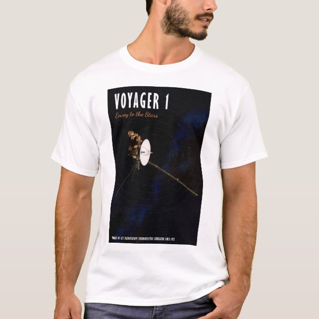 Voyager 1 - Envoy to the Stars T-Shirt (Front)