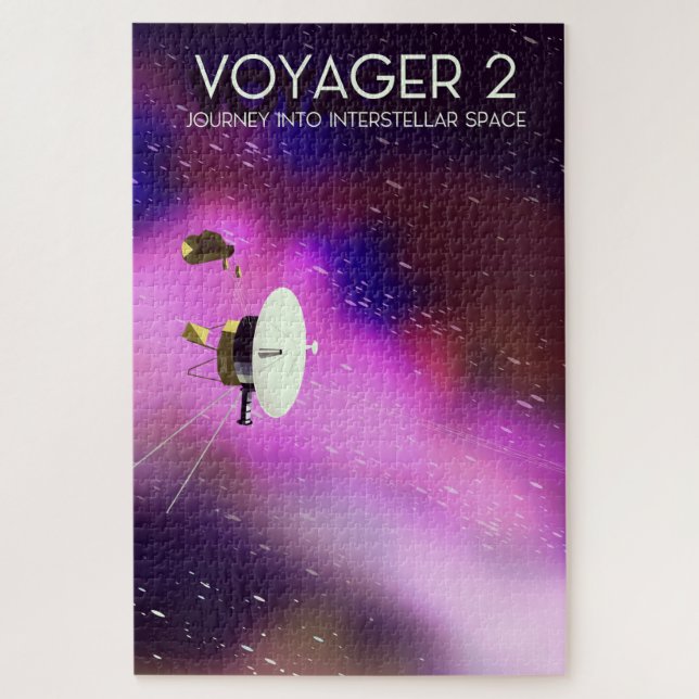 Voyager 2 - Journey into interstellar space Jigsaw Puzzle (Vertical)