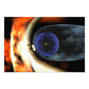 Voyager 2 spacecraft photo print