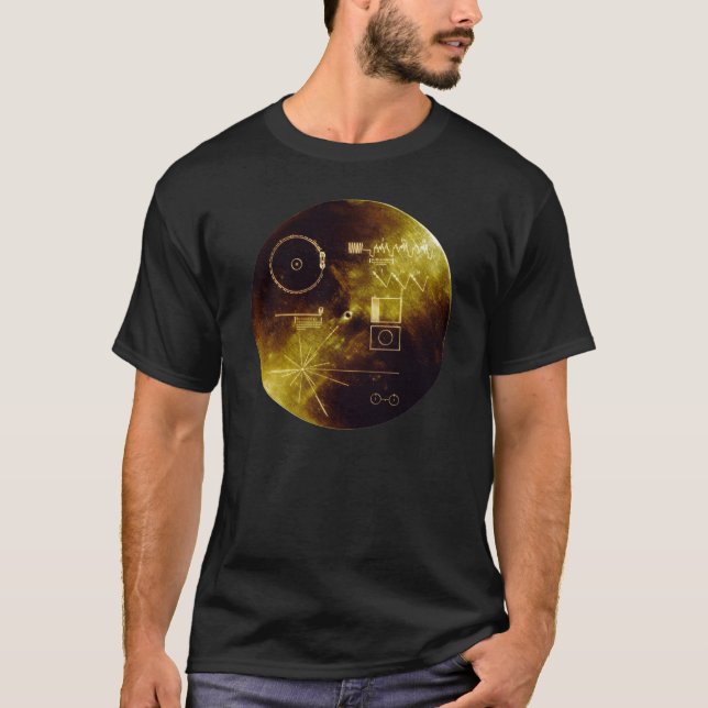Voyager Golden Record T-Shirt (Front)