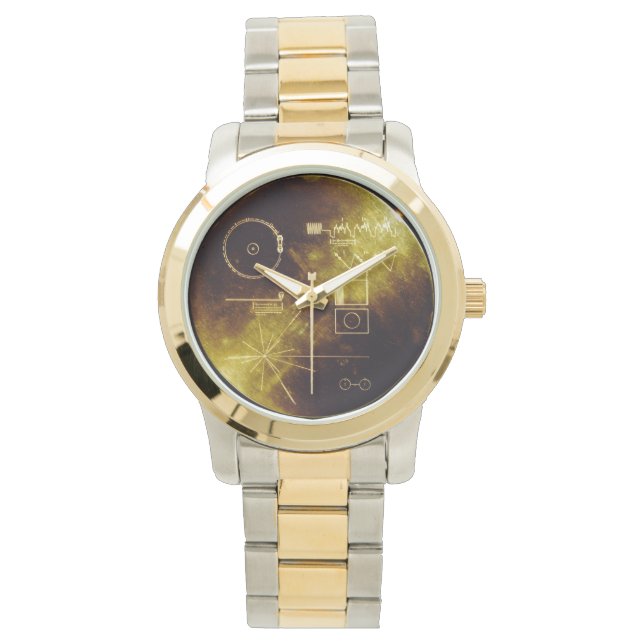 Voyager Golden Record Wrist Watch (Front)