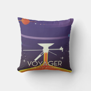 Voyager Grand Tour Science poster Cushion