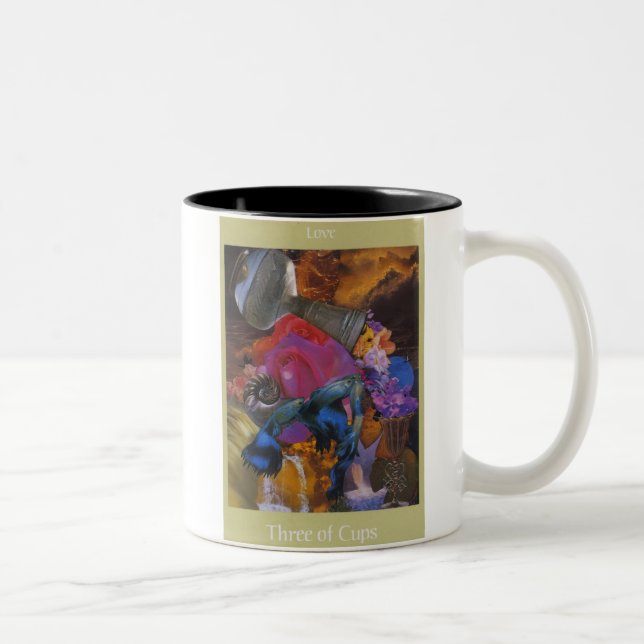 Voyager Tarot :: 3 of Cups Mug (Right)
