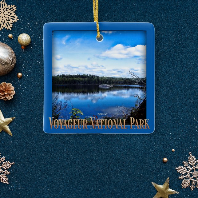 Voyageur National Park Ceramic Ornament (Creator Uploaded)