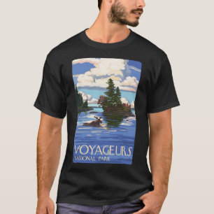 Voyageurs National Park Minnesota, USA Travel Deca T-Shirt