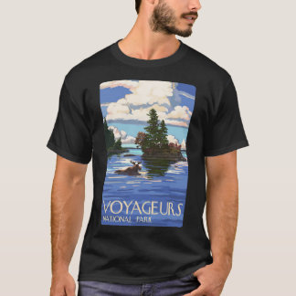 Voyageurs National Park Minnesota, USA Travel Deca T-Shirt