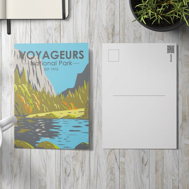 Voyageurs National Park Minnesota Vintage Postcard (Creator Uploaded)