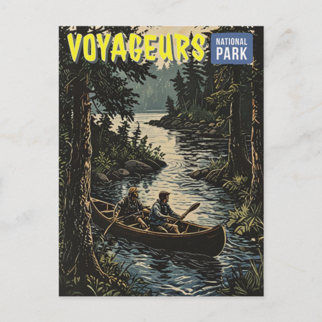 Voyageurs National Park Postcard (Front)