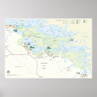 Voyageurs National Park Poster