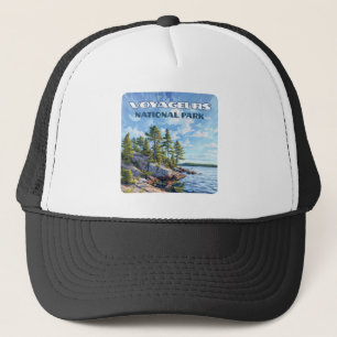 Voyageurs National Park Rainy Lake Minnesota Trucker Hat