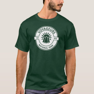 Voyageurs National Park Sun Trees T-Shirt