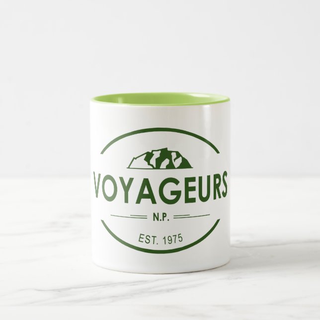 Voyageurs National Park Two-Tone Coffee Mug (Center)