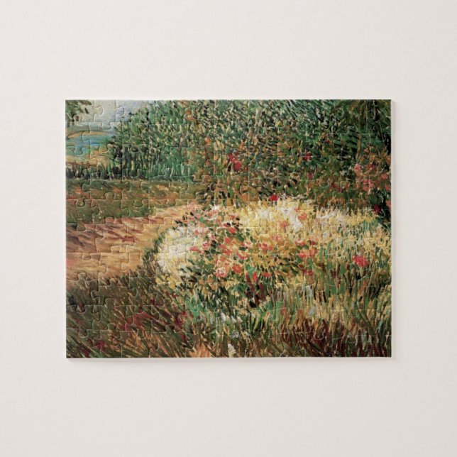 Voyer d'Argenson Park Asnieres by Vincent van Gogh Jigsaw Puzzle (Horizontal)