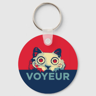 VOYEUR Cat Propaganda Key Ring