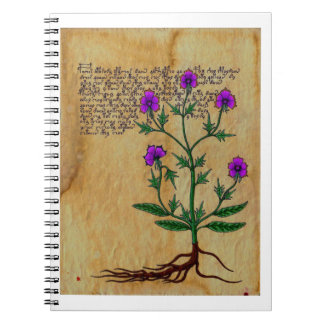Voynich Herboristeria Vintage RetroCharms Notebook